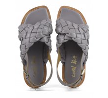 Sconti Woven leather sandal F0817888-0246 In Vendita